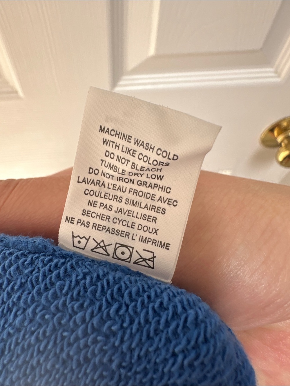 NWT Spiritual Gangster Blue Sweatpants - Picture 10 of 10